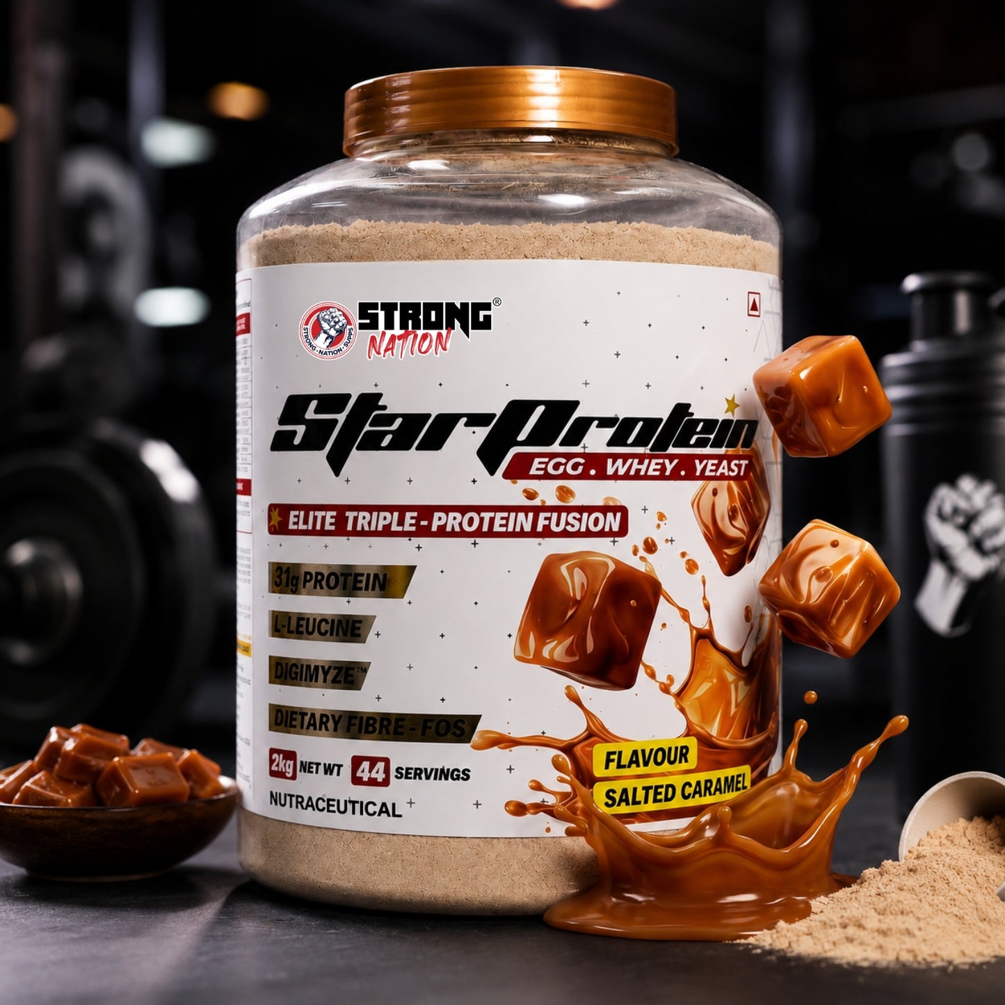 star protein – elite triple protein fusion - strong nation supps