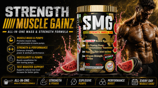 Strength Muscle Gainz Review | Advanced Tri-Creatine Formula for Strength & Muscle Growth