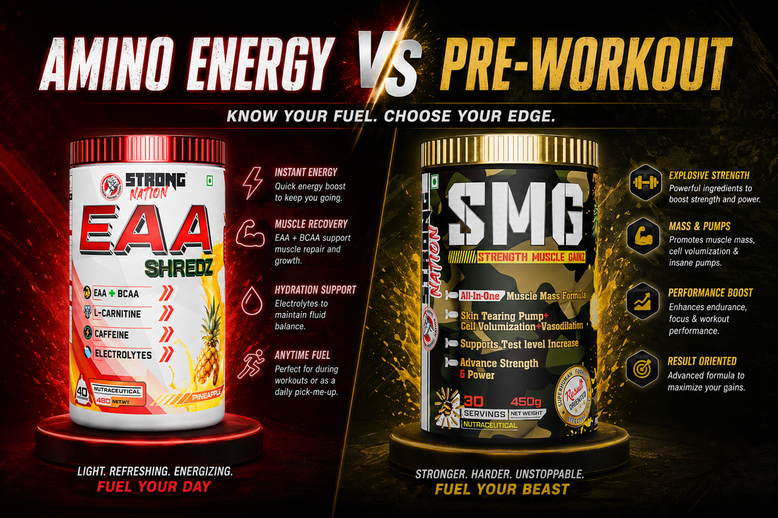 Amino Energy vs Pre-Workout