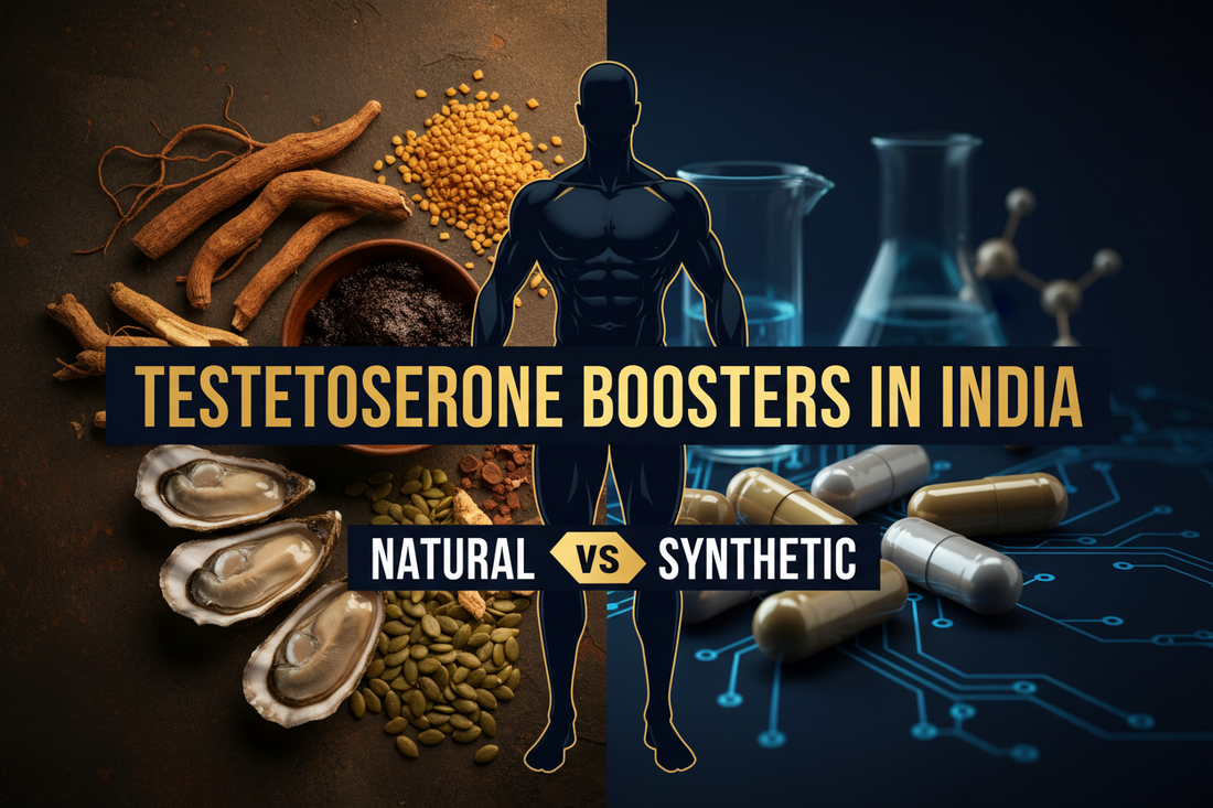 Testosterone Boosters in India: Natural vs Synthetic – Which One Should You Choose?