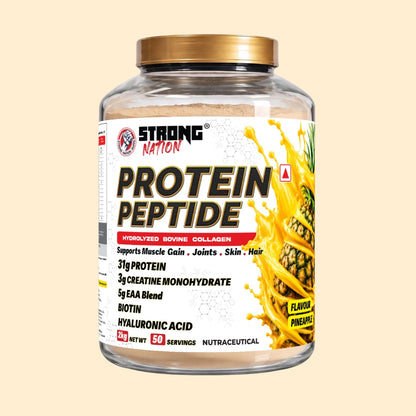 Protein Peptide | Hydrolyzed Bovine Collagen Protein - Strong Nation Supps
