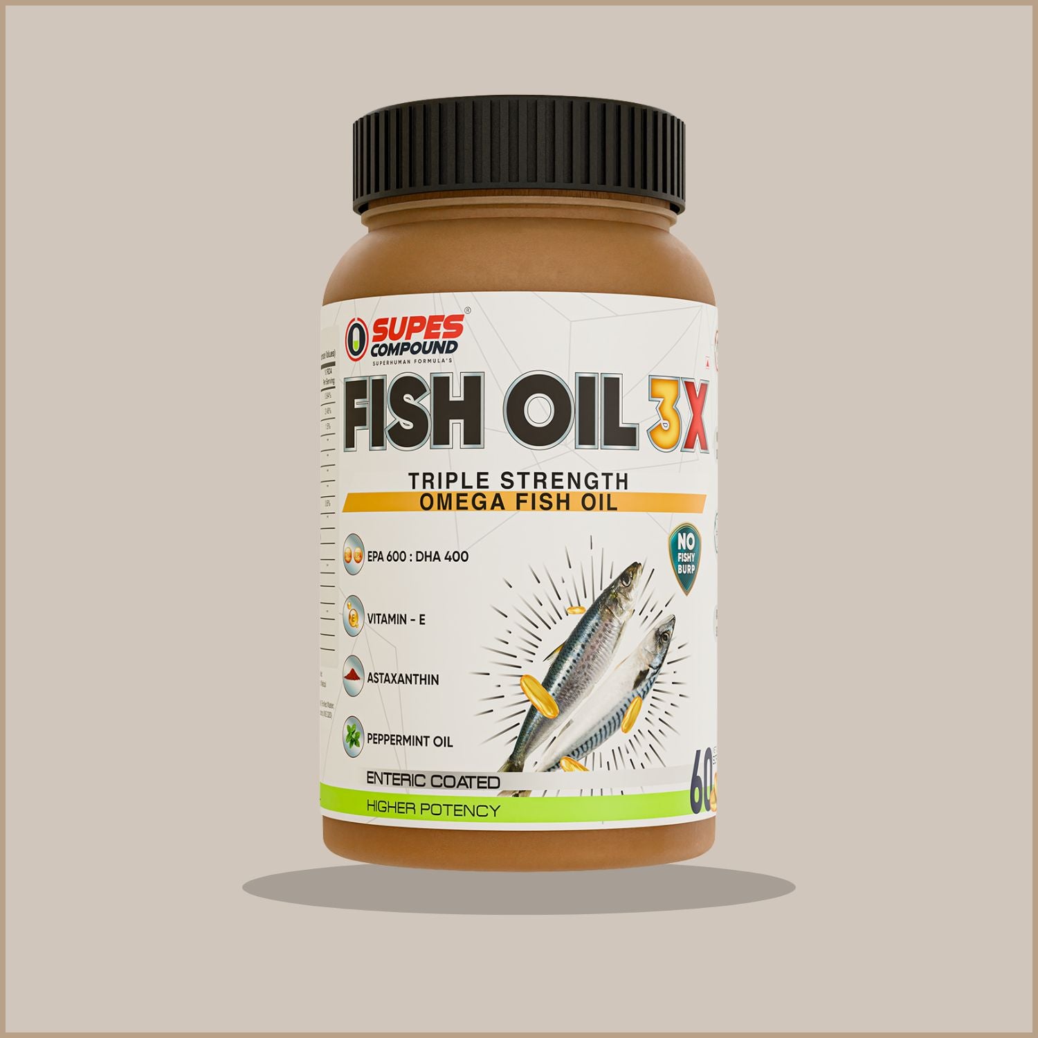 FISH OIL 3X - Strong Nation Supps