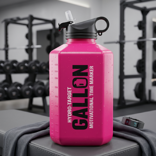 Hydro Target Gallon Bottle – 2.2L Gym Hydration Bottle - Strong Nation Supps