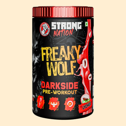 FREAKY WOLF - DARKSIDE PRE WORKOUT - Strong Nation Supps
