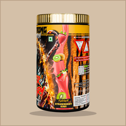 Tiger Fury – High-Stimulant Pre Workout for Energy & Focus - Strong Nation Supps