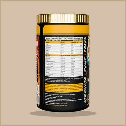 Tiger Fury – High-Stimulant Pre Workout for Energy & Focus - Strong Nation Supps