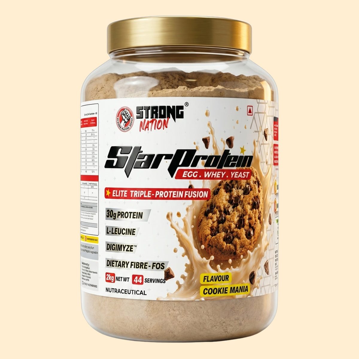 Star Protein – Elite Triple Protein Fusion - Strong Nation Supps