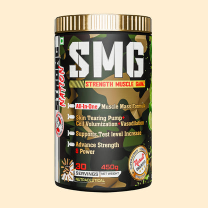 SMG - STRENGTH MUSCLE GAINZ - Strong Nation Supps