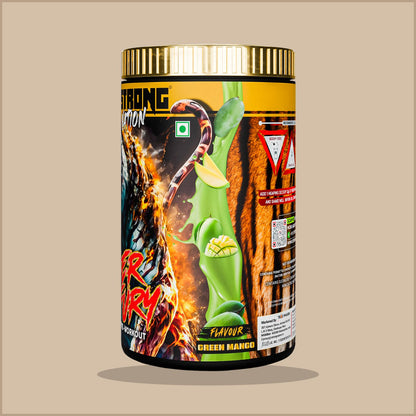 Tiger Fury – High-Stimulant Pre Workout for Energy & Focus - Strong Nation Supps