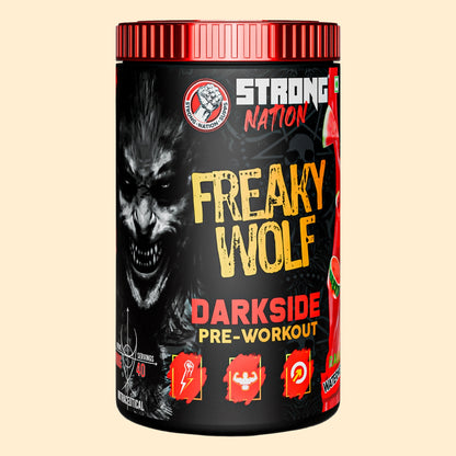 FREAKY WOLF - DARKSIDE PRE WORKOUT - Strong Nation Supps