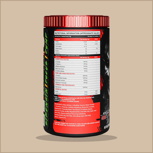FREAKY WOLF - DARKSIDE PRE WORKOUT