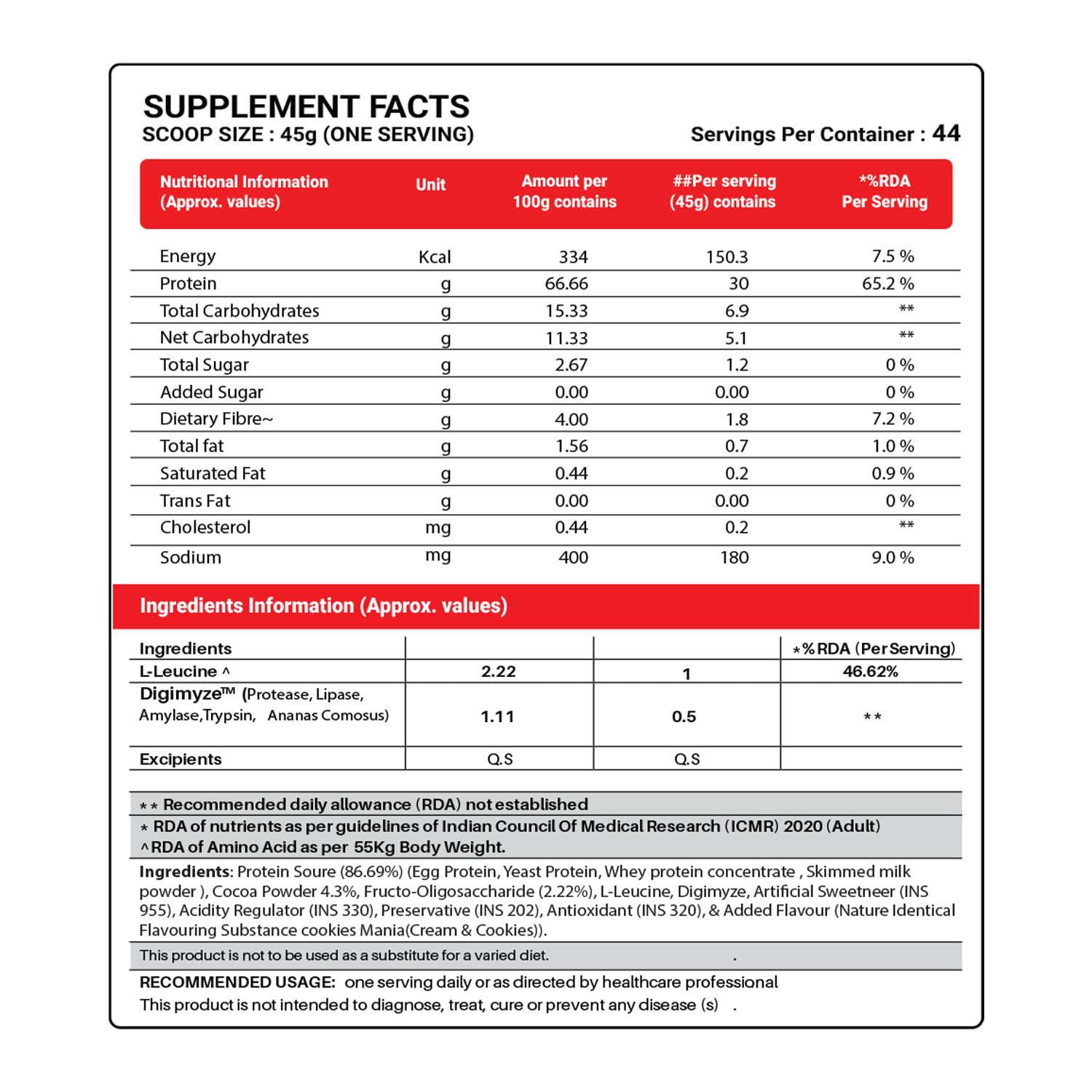 Star Protein – Elite Triple Protein Fusion - Strong Nation Supps