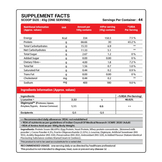 Star Protein – Elite Triple Protein Fusion - Strong Nation Supps