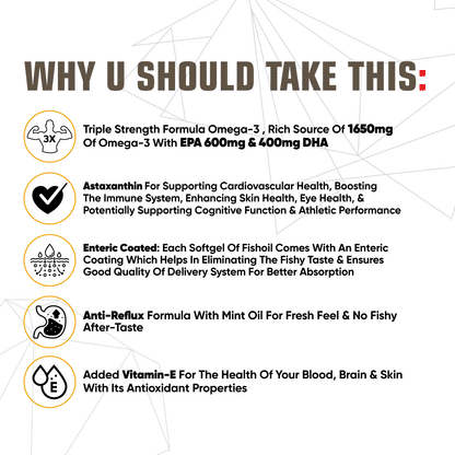 Freedom Sale - 💥 BUY 1 = GET 1 FREE - Freedom Sale - FISH OIL 3X