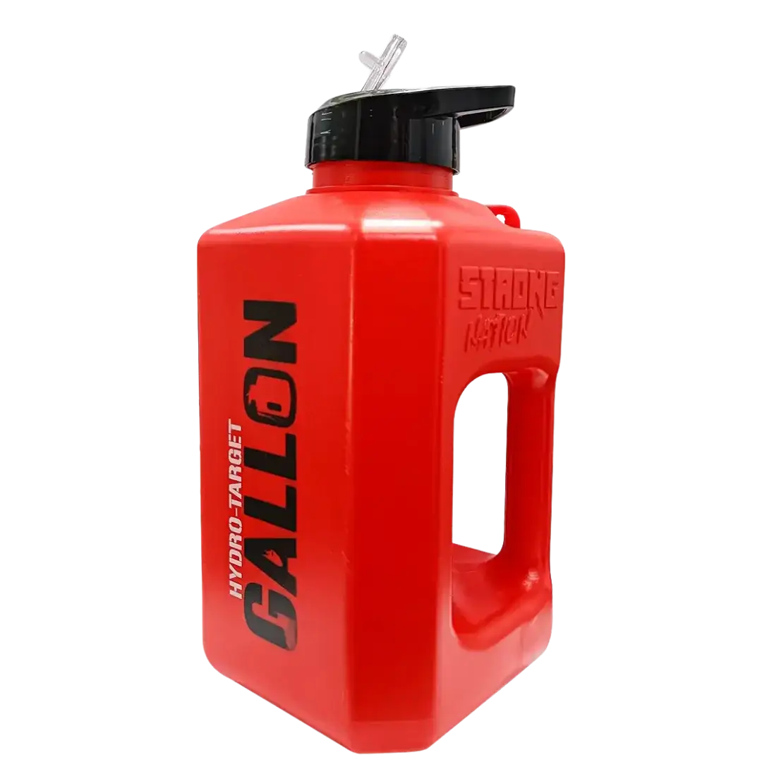 “2.2 litre hydro target gallon water bottle for gym hydration – bpa free, leak proof and heavy duty design”