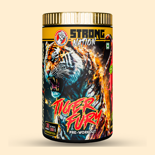 Tiger Fury – High-Stimulant Pre Workout for Energy & Focus