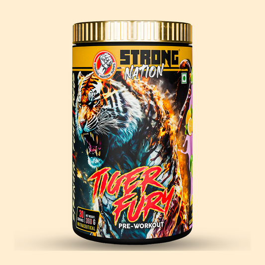 Tiger Fury – High-Stimulant Pre Workout for Energy & Focus
