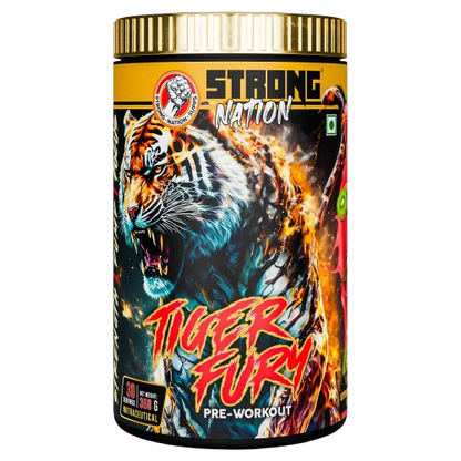 Strong Nation Freaky Wolf Extreme pre-workout supplement for intense energy, focus, strength and workout performance”