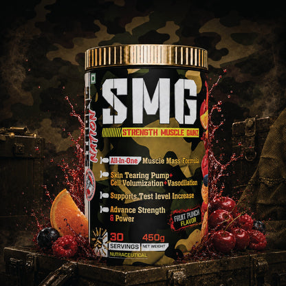 SMG - STRENGTH MUSCLE GAINZ - Strong Nation Supps