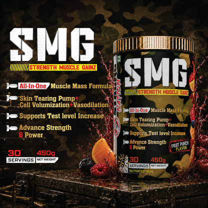 SMG - STRENGTH MUSCLE GAINZ - Strong Nation Supps