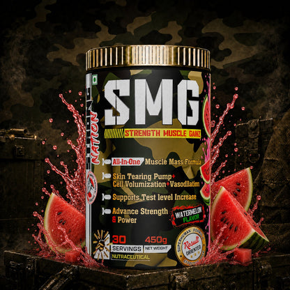 SMG - STRENGTH MUSCLE GAINZ - Strong Nation Supps