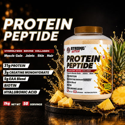 Protein Peptide | Hydrolyzed Bovine Collagen Protein - Strong Nation Supps
