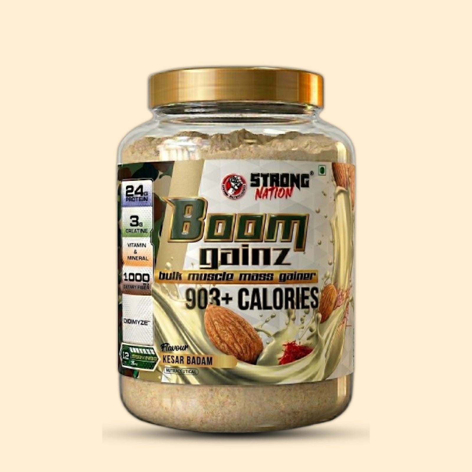 Strong Nation Boom Gainz Mass Gainer - Strong Nation Supps