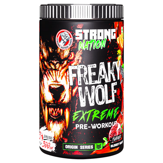 FREAKY WOLF EXTREME fitness supplement | best gym supplement India | Strong Nation.