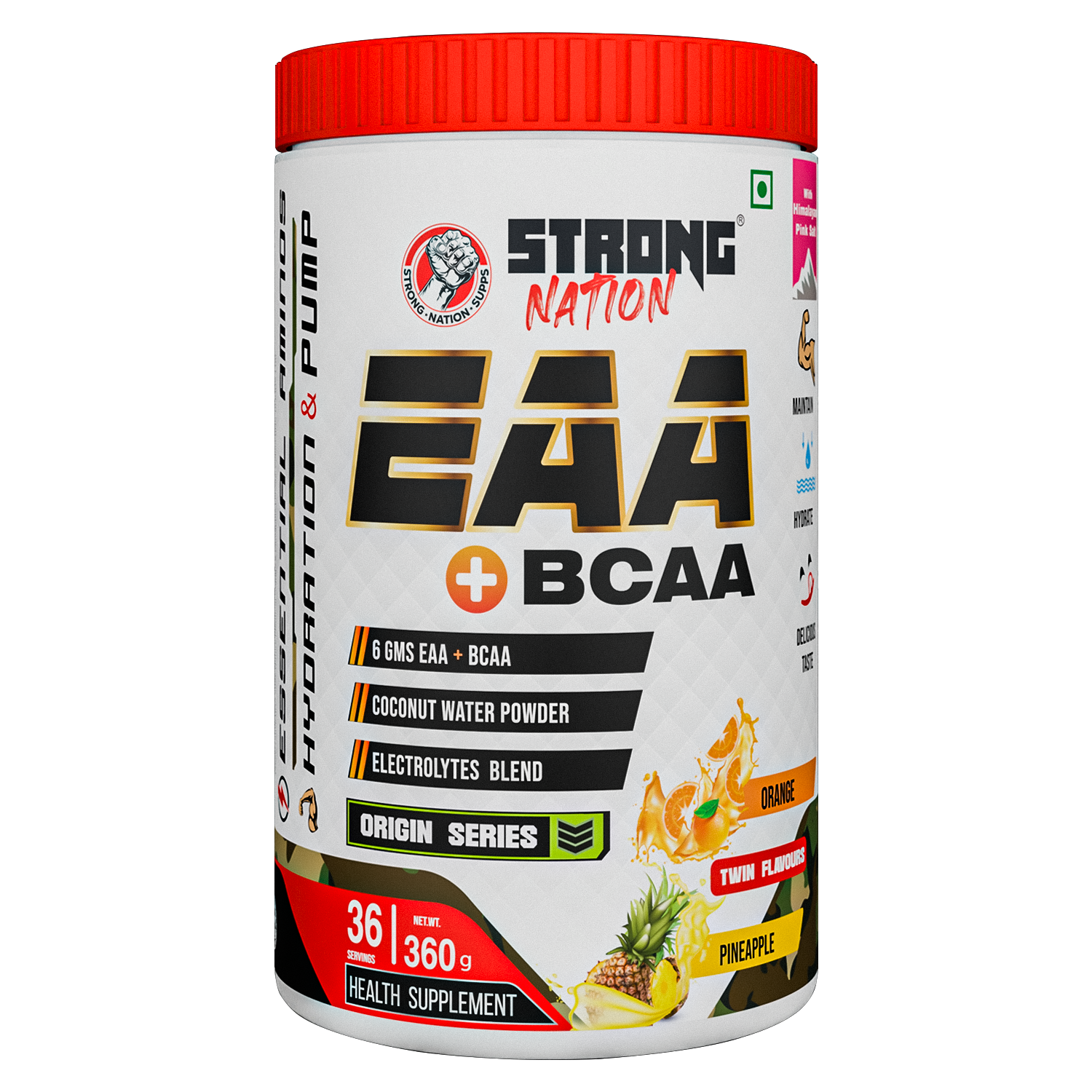 EAA + BCAA fitness supplement | best gym supplement India | Strong Nation.